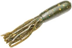 Strike King Pro Model Coffee Tubes 3 1/2 Inch Soft Plastic Tube 8 Pack -Famous Fishing Store 12699294335031