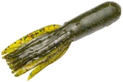 Strike King Coffee Fat Tube 2 3/4 Inch Soft Plastic Tube 9 Pack -Famous Fishing Store 12802103640119