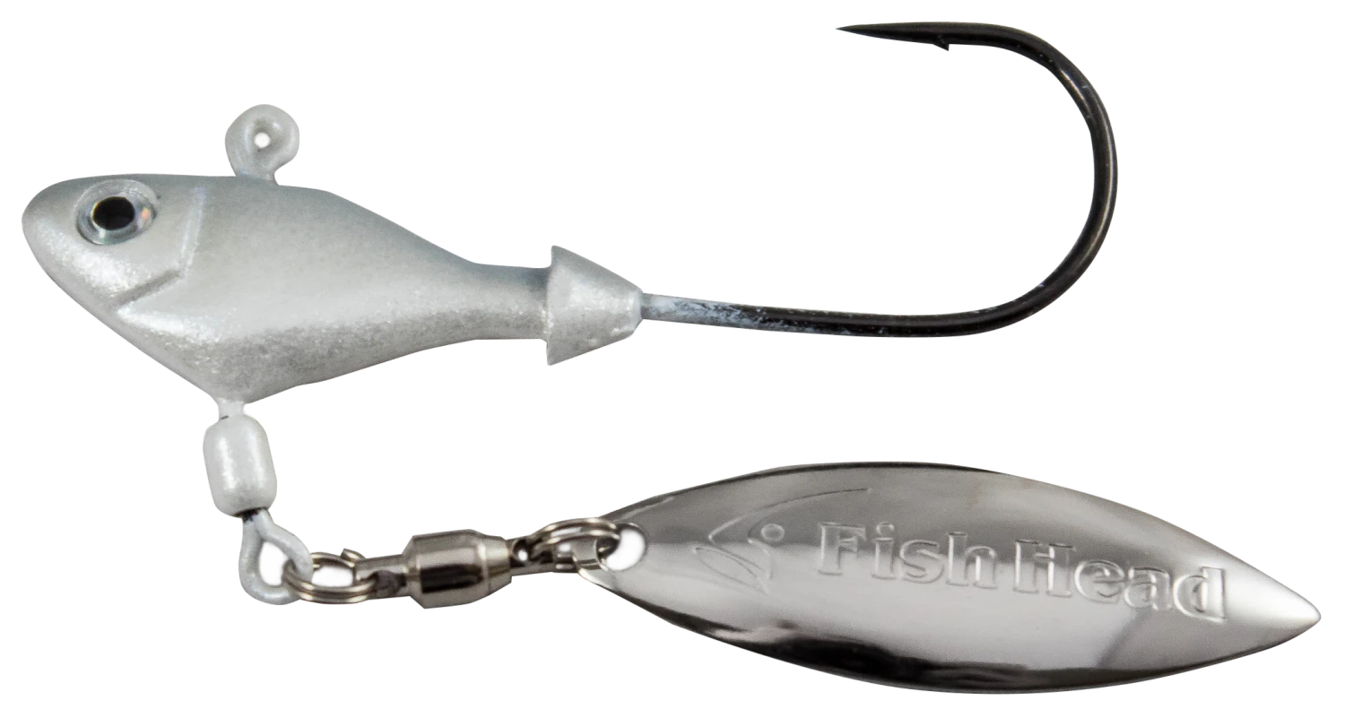 Fish Head Spin Underspin Jig 3 Fish Head Spin Underspin Jig