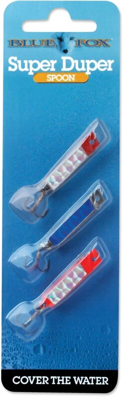 Blue Fox Super Duper 3-Piece Spoon Lure Kit -Famous Fishing Store 13071038382135
