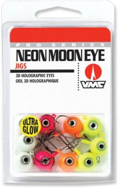 VMC Neon Moon Eye Jig Glow Kit 11 VMC Neon Moon Eye Jig Glow Kit -Famous Fishing Store 31310383186009