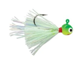 VMC Hot Skirt Glow Jig 2 Pack 37 VMC Hot Skirt Glow Jig 2 Pack -Famous Fishing Store 31310532280409