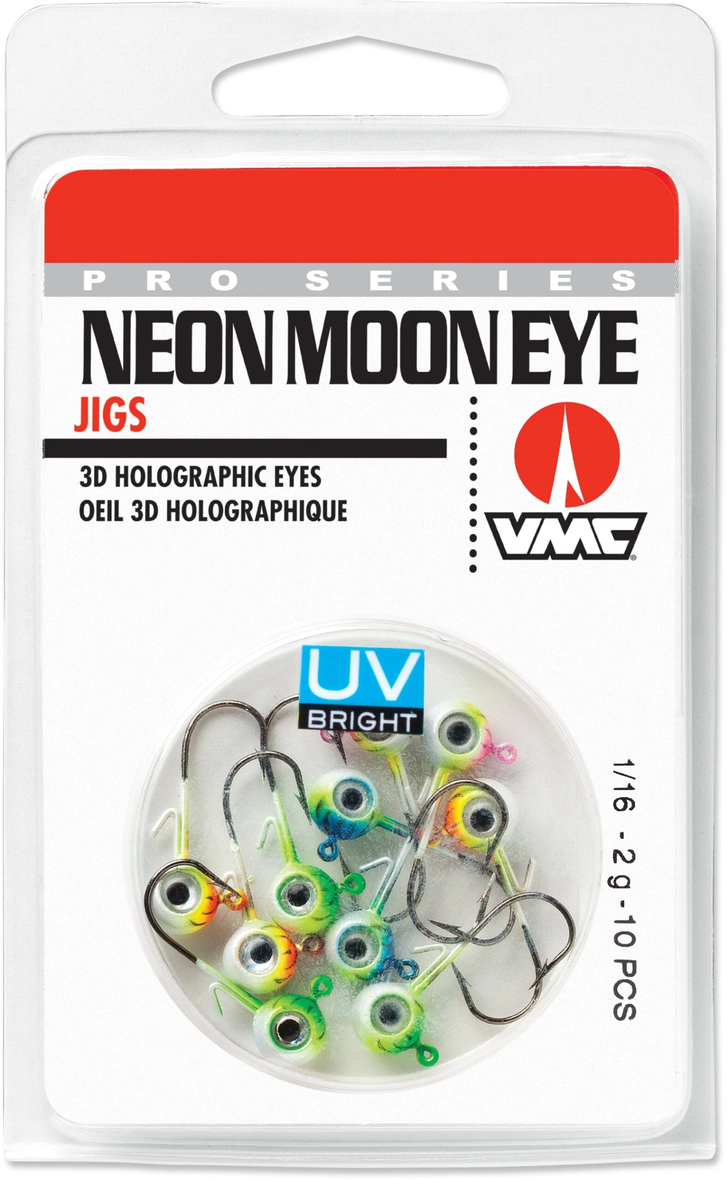 VMC Neon Moon Eye Jig UV Kit 3 VMC Neon Moon Eye Jig UV Kit