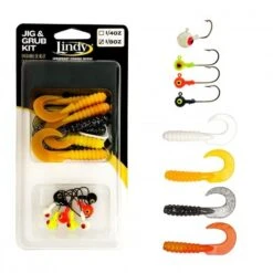 Lindy Jig And Grub Kit
