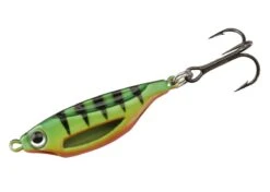 13 Fishing Flash Bang 3/8 Oz. Jigging Rattle Spoon W/ Glow Sticks -Famous Fishing Store 31511762927705
