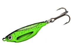 13 Fishing Flash Bang 3/8 Oz. Jigging Rattle Spoon W/ Glow Sticks -Famous Fishing Store 31511763058777