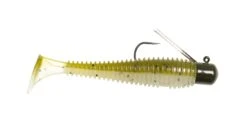 Lunkerhunt Pre-Rigged Finesse Swimbait 3 Inch Paddle Tail Swimbait -Famous Fishing Store 31535656337497