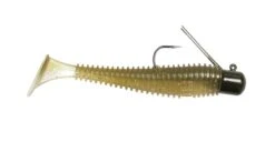 Lunkerhunt Pre-Rigged Finesse Swimbait 3 Inch Paddle Tail Swimbait -Famous Fishing Store 31535656435801