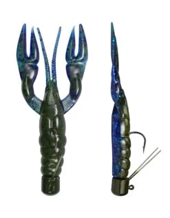 Lunkerhunt Pre-Rigged Finesse Craw 3 Inch Ned Rig Craw -Famous Fishing Store 31535803793497