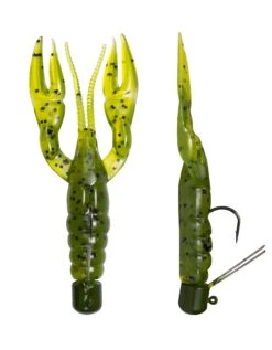 Lunkerhunt Pre-Rigged Finesse Craw 3 Inch Ned Rig Craw -Famous Fishing Store 31535803891801