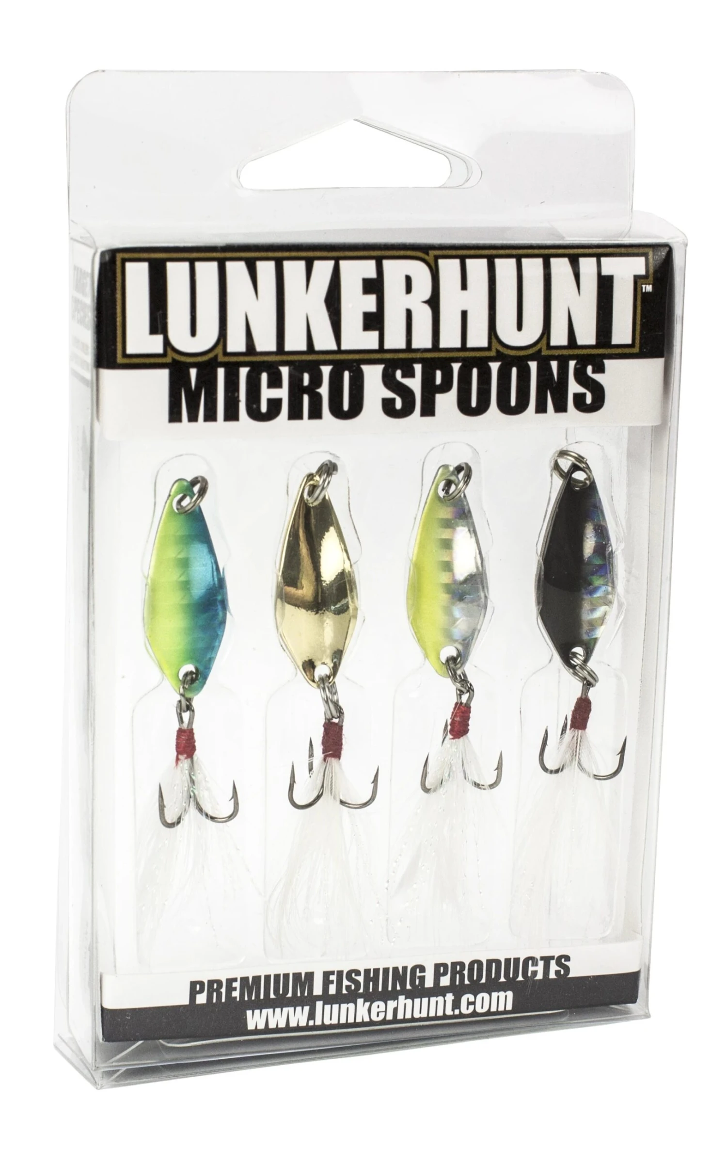 Lunkerhunt Micro Spoon 4-Piece Multi Pack 3 Lunkerhunt Micro Spoon 4-Piece Multi Pack