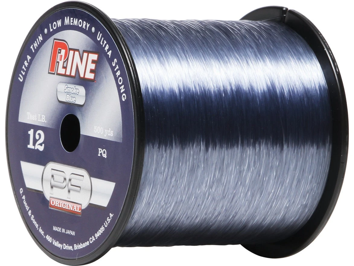 P-Line Original Copolymer Monofilament Smoke Blue 3 P-Line Original Copolymer Monofilament Smoke Blue