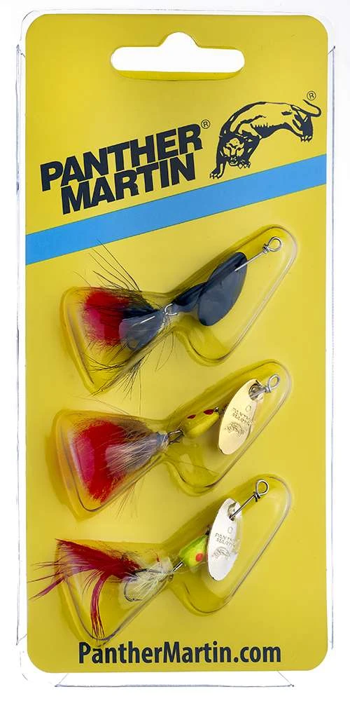 Panther Martin MiniFly 3-Pack Spinner Kit 3 Panther Martin MiniFly 3-Pack Spinner Kit