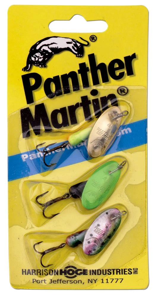 Panther Martin Teton Trout 3 Pack Spinner Kit 3 Panther Martin Teton Trout 3 Pack Spinner Kit