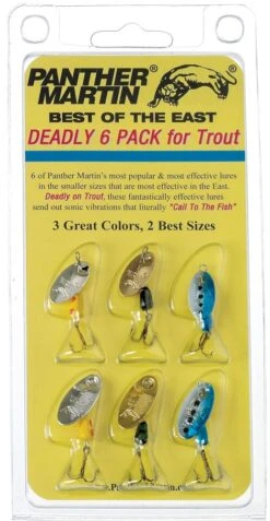 Panther Martin Best Of The East 6 Pack Spinner Kit