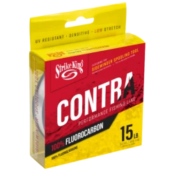 Strike King Contra Fluorocarbon 200 Yards -Famous Fishing Store 39581438574681