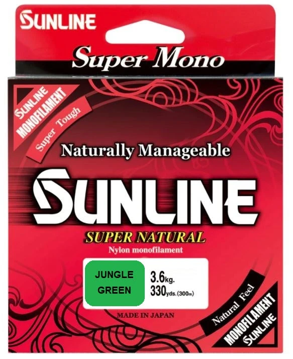 Sunline Super Natural Nylon Monofilament Line 330 Yd 3 Sunline Super Natural Nylon Monofilament Line 330 Yd