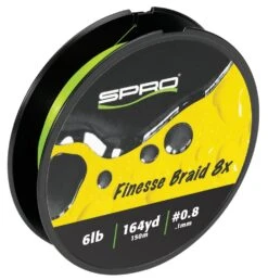 SPRO Finesse Braid 8x Lime Green 164 Yards -Famous Fishing Store 39781710200921