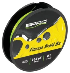 SPRO Finesse Braid 8x Lime Green 164 Yards -Famous Fishing Store 39781710233689