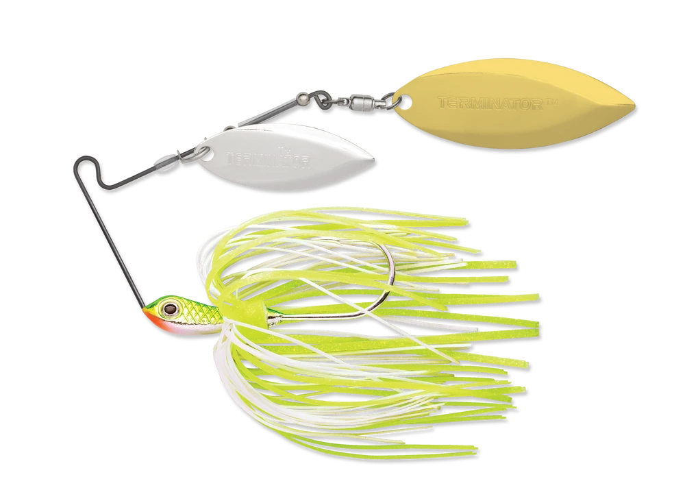 Terminator Super Stainless Spinnerbait Double Willow 3/8 Oz. 5 Terminator Super Stainless Spinnerbait Double Willow 3/8 Oz. - Image 3