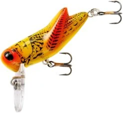 Rebel Crickhopper 1 1/2 Inch Ultralight Waking Crankbait -Famous Fishing Store F73553