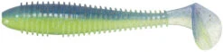 Keitech Fat Swing Impact 3.8 Inch Soft Paddle Tail Swimbait -Famous Fishing Store FS.450 electric blue chartreuse e014e97e a19b 4cde 8792 f541ec063161