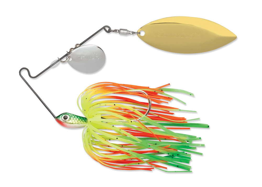 Terminator Super Stainless Spinnerbait Colorado Willow 1/2 Oz. 3 Terminator Super Stainless Spinnerbait Colorado Willow 1/2 Oz.