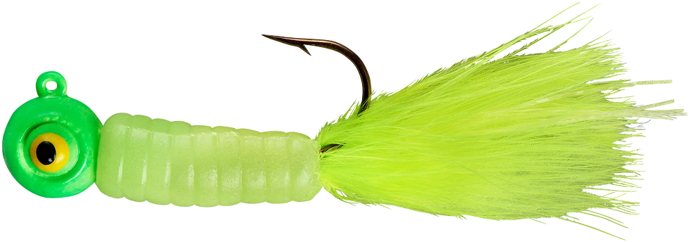 Lindy Fuzz-E-Grub Pre-Rigged Hair Tail Soft Grub 2 Pack 5 Lindy Fuzz-E-Grub Pre-Rigged Hair Tail Soft Grub 2 Pack - Image 3