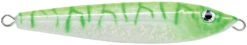 P-Line Laser Minnow 3 Oz. Jigging Spoon -Famous Fishing Store PLM 22 HG GlowGreenTiger af163000 055a 43dc 9ec7 a02122b96e24