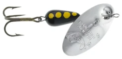 Panther Martin Regular Undressed Inline Spinner -Famous Fishing Store Regular Undressed Silver Black