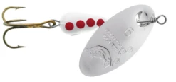 Panther Martin Regular Undressed Inline Spinner -Famous Fishing Store Regular Undressed Silver white red