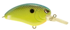 SPRO John Crews Little John MD 50 Crankbait -Famous Fishing Store SLJM50CBL ChartreuseBlue