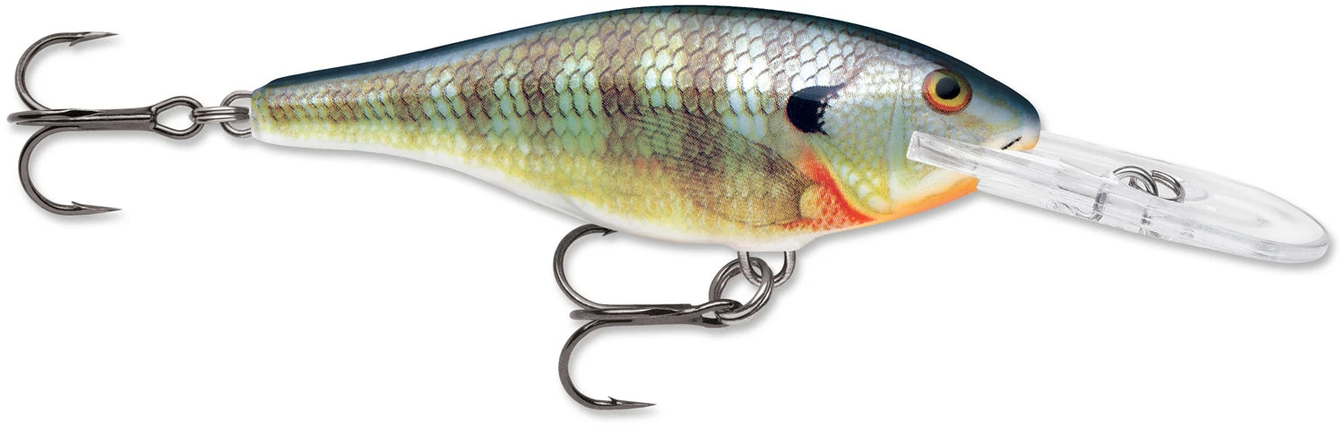Rapala Shad Rap 2 1/2 Inch Medium Diving Crankbait SR06 6 Rapala Shad Rap 2 1/2 Inch Medium Diving Crankbait SR06 - Image 4