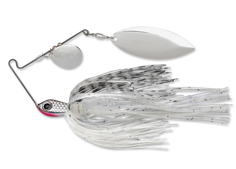 Terminator Stainless Pulse Skirt Spinnerbait Colorado Willow 3/8 Oz. 6 Terminator Stainless Pulse Skirt Spinnerbait Colorado Willow 3/8 Oz. - Image 4