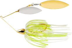 War Eagle Double Willow Gold Frame Spinnerbait 20 War Eagle Double Willow Gold Frame Spinnerbait -Famous Fishing Store WE12GW16