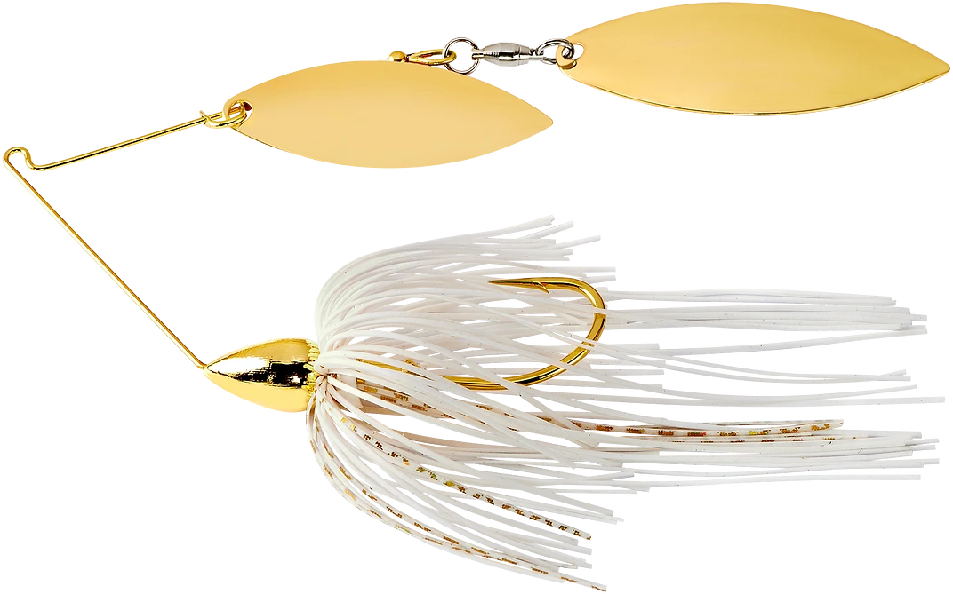 War Eagle Double Willow Gold Frame Spinnerbait 5 War Eagle Double Willow Gold Frame Spinnerbait - Image 3