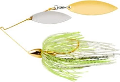 War Eagle Double Willow Gold Frame Spinnerbait 26 War Eagle Double Willow Gold Frame Spinnerbait -Famous Fishing Store WE38GW09