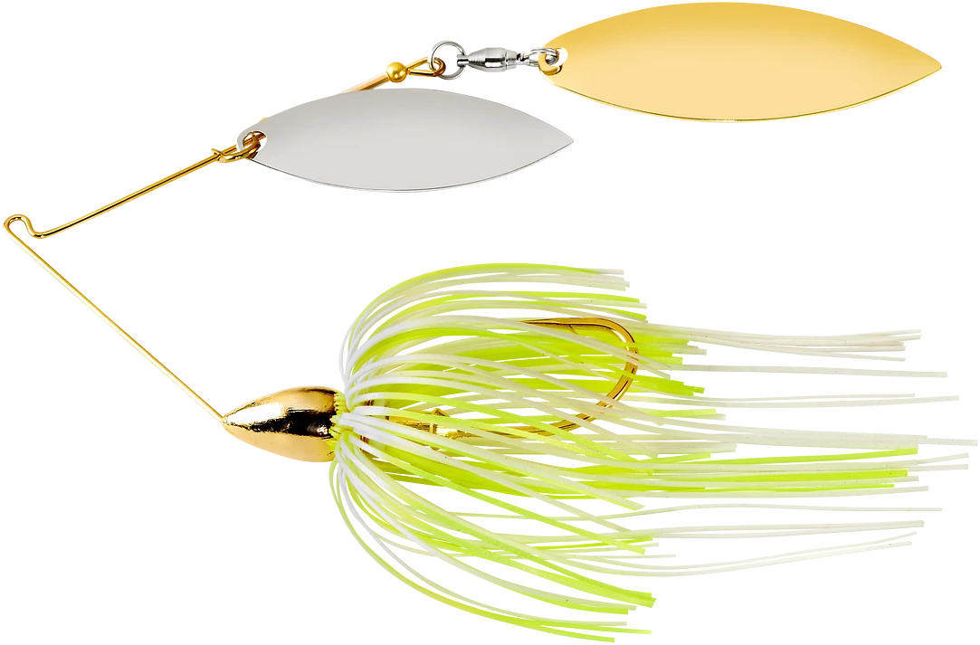 War Eagle Double Willow Gold Frame Spinnerbait 3 War Eagle Double Willow Gold Frame Spinnerbait