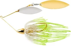 War Eagle Double Willow Gold Frame Spinnerbait 24 War Eagle Double Willow Gold Frame Spinnerbait -Famous Fishing Store WE38GW50