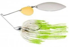 War Eagle Tandem Willow/Colorado Nickel Frame Spinnerbait 12 War Eagle Tandem Willow/Colorado Nickel Frame Spinnerbait -Famous Fishing Store WE38NT25
