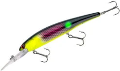 Bandit Suspending Minnow Walleye Deep -Famous Fishing Store bdtsmol152 blackpinkyellowhead