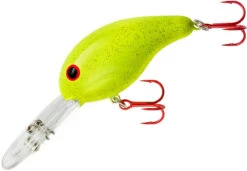 Bandit 300 Crappie Series Deep Diving Crankbait -Famous Fishing Store chartreuse sparkle