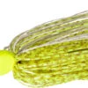 Z-Man Original ChatterBait Elite 3/8 Oz. -Famous Fishing Store chartreuse white