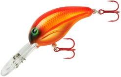 Bandit 300 Crappie Series Deep Diving Crankbait -Famous Fishing Store orange crush