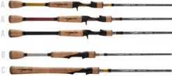 Temple Fork Outfitters Professional Baitcasting Rods -Famous Fishing Store professional handles