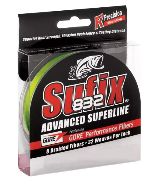 Sufix 832 Advanced Superline Braided Fishing Line 150 Yards Neon Lime 3 Sufix 832 Advanced Superline Braided Fishing Line 150 Yards Neon Lime