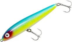 Rebel Jumpin' Minnow Topwater Bait 4 1/2 Inch Topwater Walker -Famous Fishing Store t20shb
