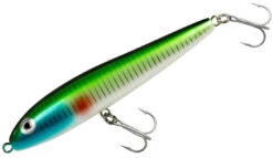 Rebel Jumpin' Minnow Topwater Bait 4 1/2 Inch Topwater Walker -Famous Fishing Store t20spd