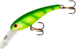 Cotton Cordell Wally Diver Triple Threat Pack -Famous Fishing Store wally diver chartreuse perch
